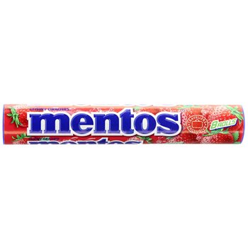 Mentos Strawberry Jumbo Roll 8-Pack 296 g