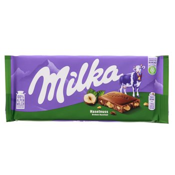 Milka hasselnöt 100g