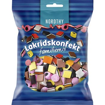 Cofetărie Nordthy Licorice 350G