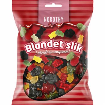 Nordthy blandet slik 350g