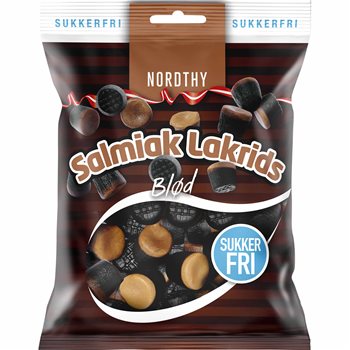 Nordthy zuckerfreier Salmiak Likorice 65G