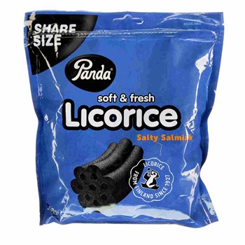 Panda Licorice Salty Salmiak Blue 500 g