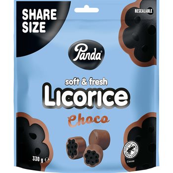 Panda Soft & Fresh LiCorice Choco 330G