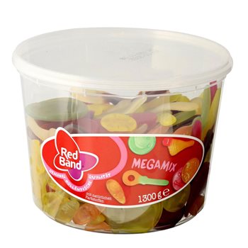 Červená skupina Megamix 1300 g.