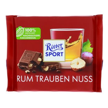 Ritter Sport Rum/Rosinen/Nuss 100 g