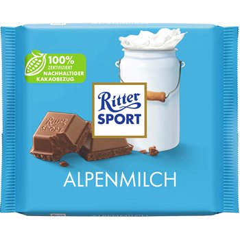 Ritter sport alpino latte 100 g