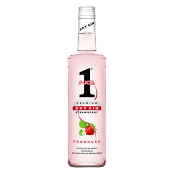 Č. 1 Premium Dry Gin Strawberry 37,5% 1 l.