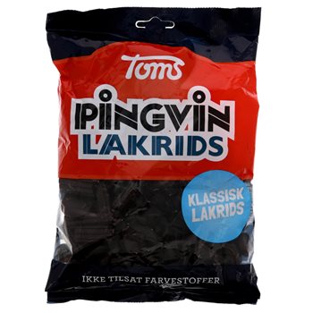 Toms Penguin Licorice 325G