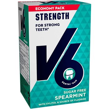 V6 silné zuby Spearmint 70 g