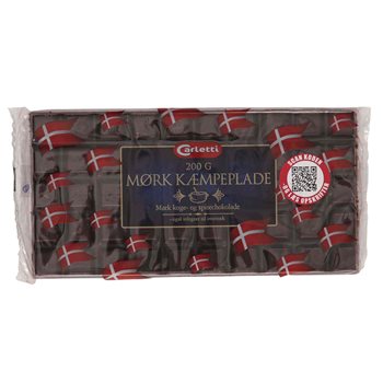 Gigantní deska Carletti Dark 200 g