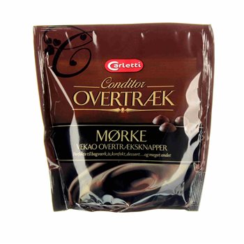 Tlačítka krycího krytu Carletti Dark 200 g