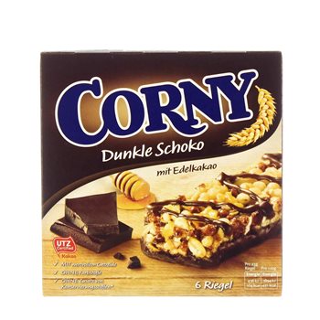 Corny Müslibar mørk chokolade 6x23 g