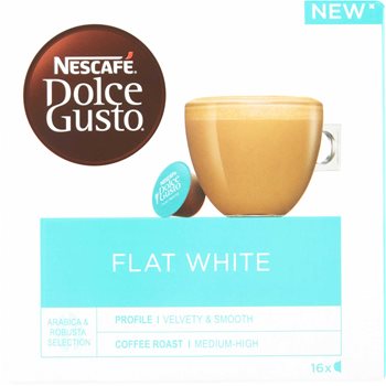 NESC DLCGST FLAT WHITE 16 PCS. 187.2g