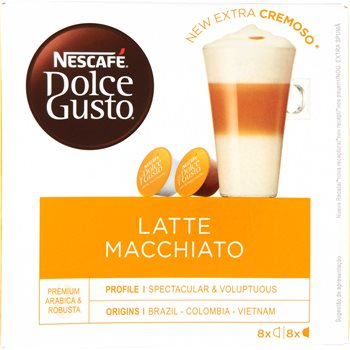 NESC DLCGST Latte Macchiato 8 PCS. 183,2G