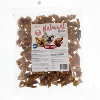 Best Friend Natural Bites Pig ear strips 600 g